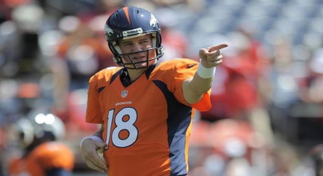 Broncos QB Peyton Manning