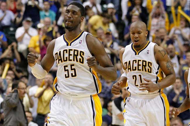 Roy Hibbert and David West have the size. Do they have what it takes to stop the Heat?
