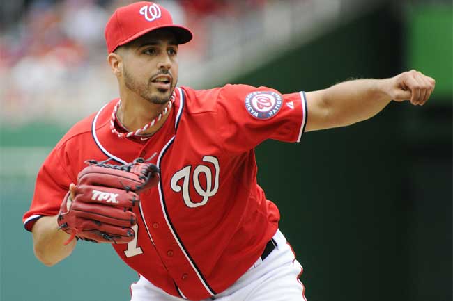 Gio Gonzalez is expected to start tonight, but Mother Nature may have other ideas.