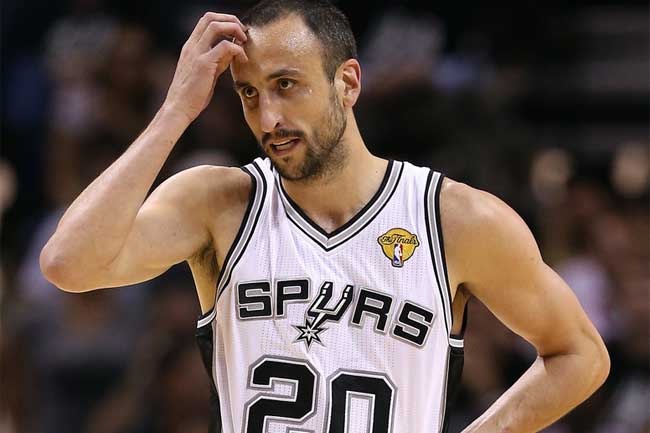 Manu Ginobli's play - particularly his passing - has hurt the Spurs this series.