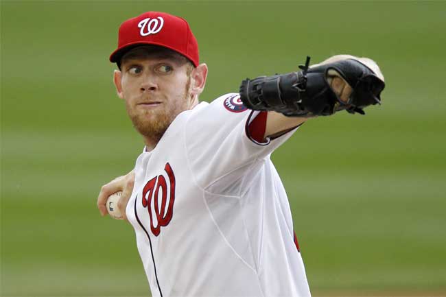 Suffering from strained muscles in his lower back, Stephen Strasburg was added to the DL on Wednesday.
