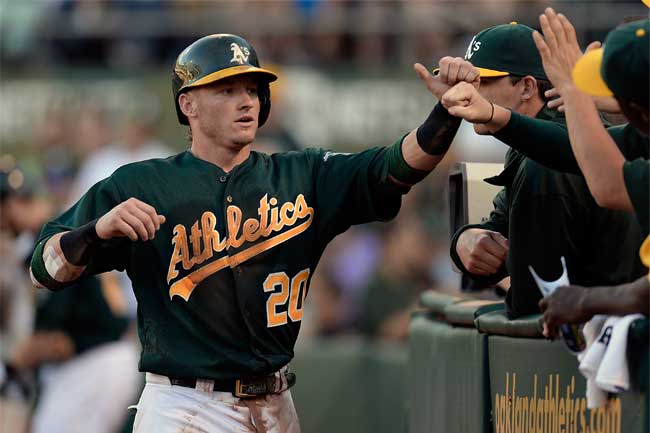 The Oakland A's are hot on the heels of the Rangers.