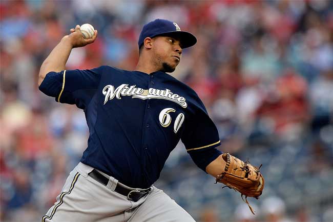 Wily Peralta was impressive for a second straight outing Sunday.
