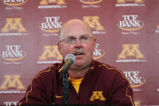 Jerry Kill will hope for a better season.