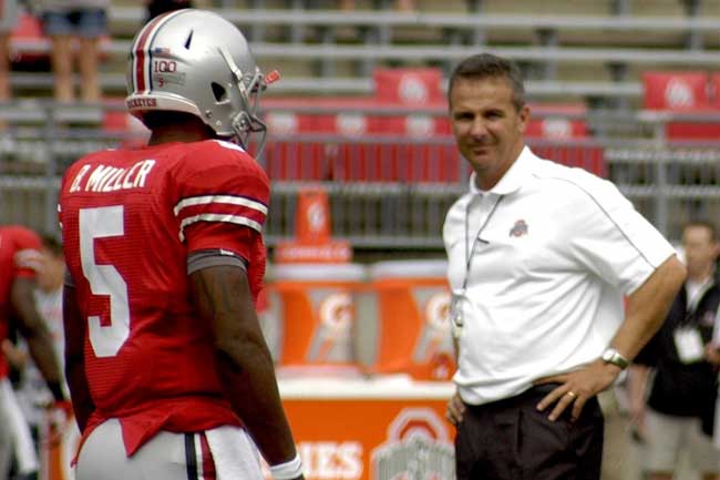 Braxton Miller and Urban Meyer will look to lead the Buckeyes to victory.