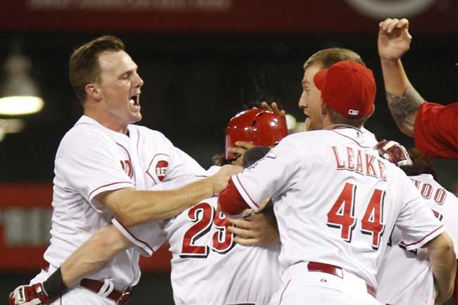 With a sweep over the Los Angeles Dodgers this weekend, the Cincinnati Reds are looking dangerous.