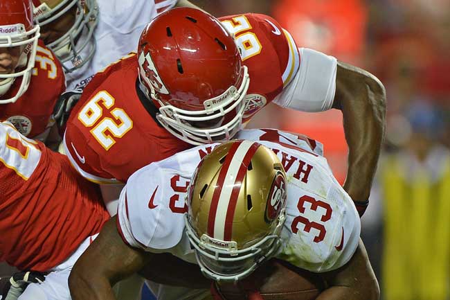 Linebacker Josh Martin earned a spot with the Chiefs.