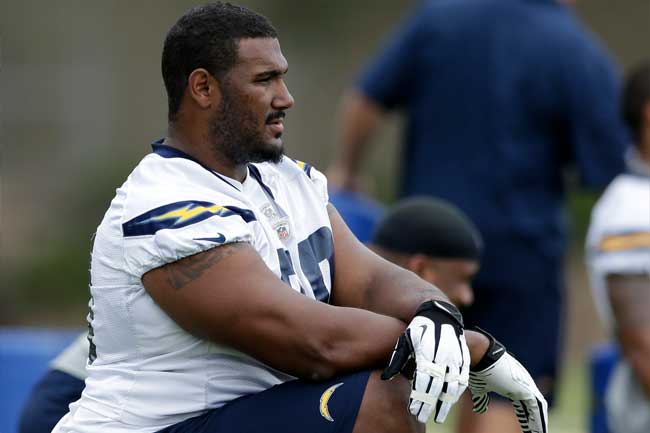 Max Starks was released by the Chargers.