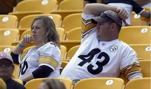 It's going to be a very long season for Steelers fans. 