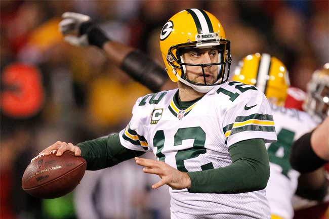 Green Bay's Aaron Rodgers is a sensible bet for MVP.