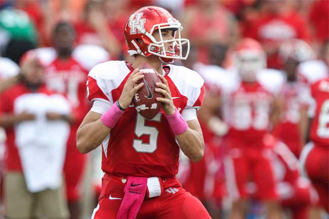 John O'Korn and the Houston Cougars remain atop of The American standings.