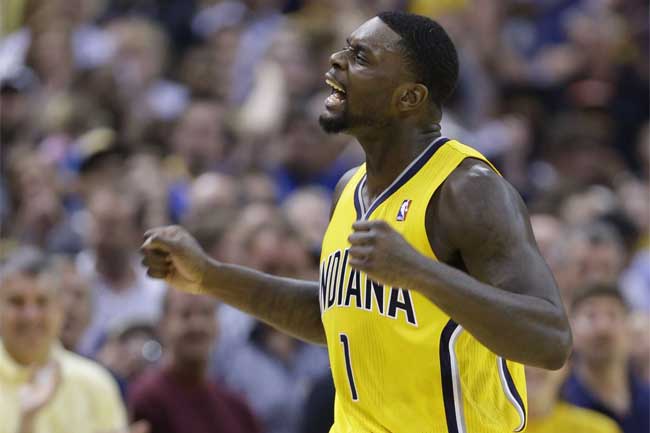 Lance Stephenson's triple-double helped the Indiana Pacers topple the Oklahomc City Thunder.