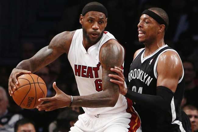 The Miami Heat and Brooklyn Nets begin their series on Tuesday.