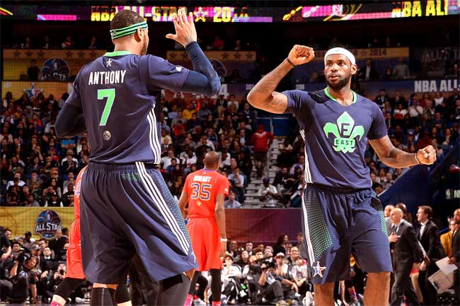 Carmelo Anthony and LeBron James headline this summer's crop of free agents.