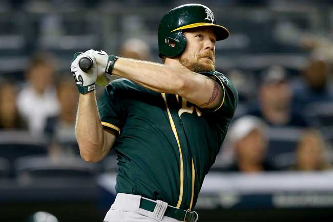 After being swept by the Detroit Tigers, Brandon Moss and the A's will look to rebound against Toronto.