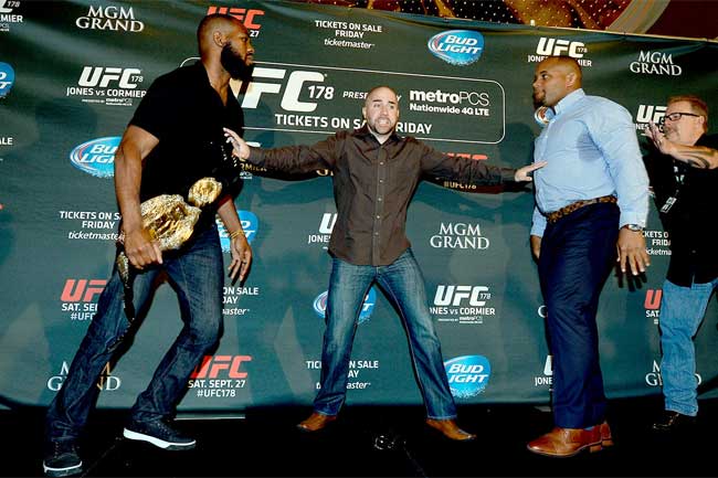 Last week's Las Vegas showdown between Jon Jones and Daniel Cormier may have whetted the appetite but fight fans are going to have to wait an additional three months to see the fighters lock horns in the Octagon.