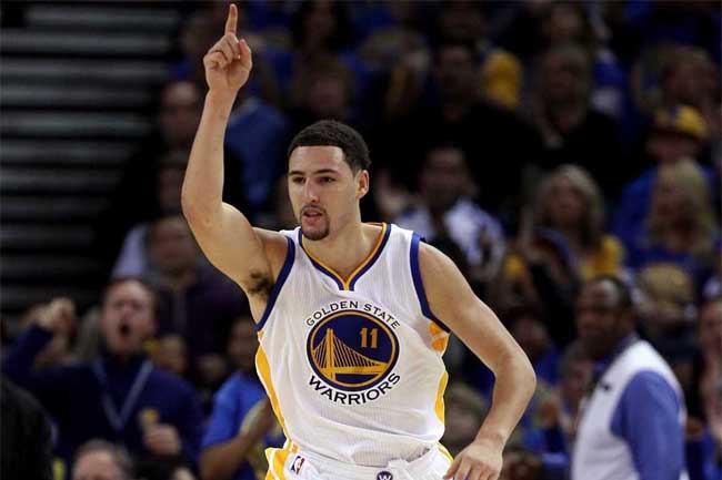 Klay Thompson and the Golden State Warriors will look to remain undefeated on Wednesday.